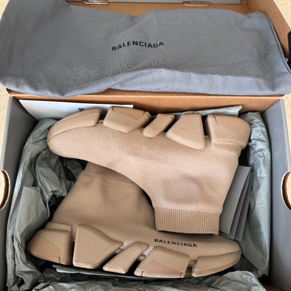 Balenciaga Speed 2.0 stretch-knit high-top sneakers - Picture 6 of 9